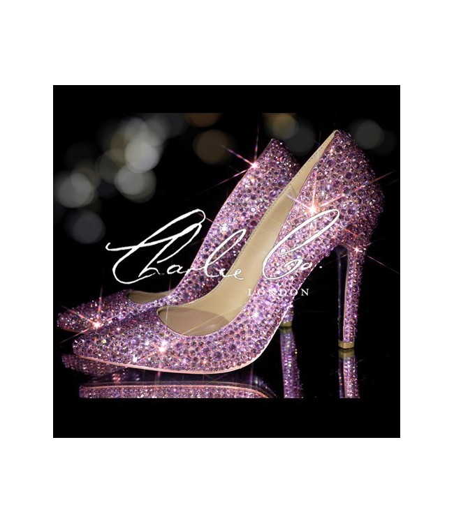 ADORE-708LG | 7 INCH CLEAR/BABY PINK GLITTER PLATFORM HEEL – The Pole Room